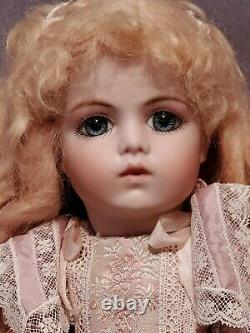 Antique Bru Jne Bebe Reproduction 13 Bisque Doll Par Lynda & Alan Marx