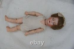 Antique Bruno Schmidt Bsw Doll 14 Bisque Toddler Tous Les Vêtements Originaux 2097-2