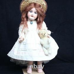 Antique Doll Nr10 Mon Cheri C1915 Art Jumeau 56cm Original Box W Robe Antique