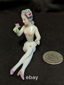 Antique Dressel & Kister Porcelaine Moitié Poupée, Collection Antique Doll