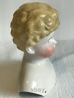 Antique Grand 8 Kling Chine Doll Head Blonde Homme Mold 203 13 Allemagne