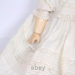 Antique Jd Kestner 1880-1920 Allemand Rare Bisque Porcelaine Tête/body Doll #168