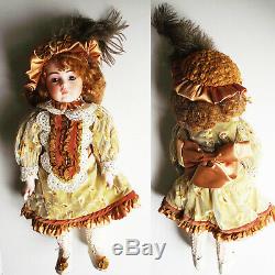 Antique Jne 13 Bru Reproduction Porcelain Doll Barbara Ota 22 Lindsey Nouveau