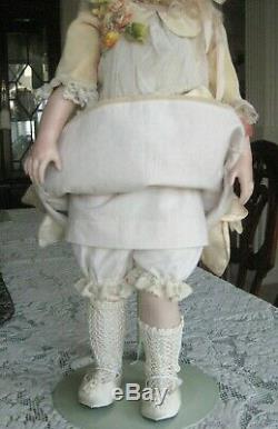 Antique Reproduction Porcelaine Poupée Par Emily Hart Costumes Mary Lambeth