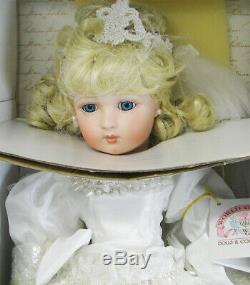 Antique Reproduction Visage Long Jumeau Porcelaine Mariée Patricia Loveless Doll Nouveau