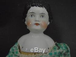 Antique Vintage Porcelaine Chine Head Doll Grand 24