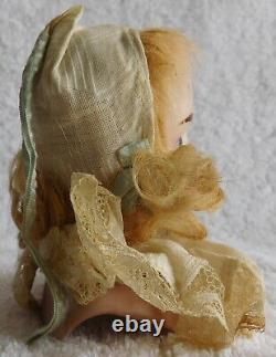 Antique Vintage Porcelaine Ruth Doll Head