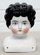 Antiquité Vintage Victorian Porcelain Beauty Large China Doll Head / Civil War Era