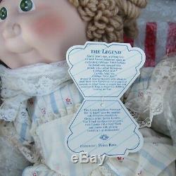 Applaudissements Limited Edition 16 Pouces Vintage Porcelain Betsy Ross Cabbage Patch Doll