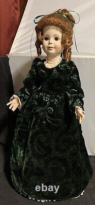 Artiste Patti Jouer Pal Face Porcelaine Doll Repro Roman 643 1985 Glenna M