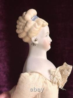 Artiste Vintage 16 Reproduction de Poupée Parian Allemande Antique avec Oreilles Percées