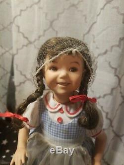 Ashton Drake Vintage Wizard Of Oz Dorothy Rare 13 Porcelain Doll