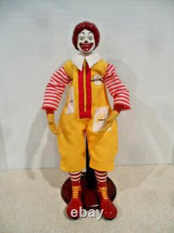 Ashton-drake Vintage 1999 Ronald Mcdonald Mcdonalds Porcelain Doll 15,5