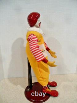 Ashton-drake Vintage 1999 Ronald Mcdonald Mcdonalds Porcelain Doll 15,5