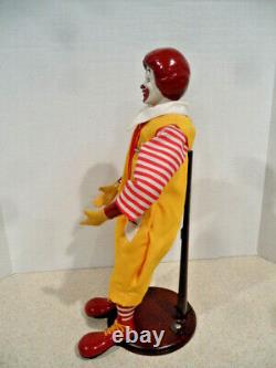 Ashton-drake Vintage 1999 Ronald Mcdonald Mcdonalds Porcelain Doll 15,5