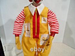 Ashton-drake Vintage 1999 Ronald Mcdonald Mcdonalds Porcelain Doll 15,5