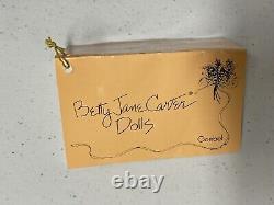 BETTY JANE CARTER Chat BETTE BALL 18 Poupée Musicale Rudy Tootie 1989 163/5000