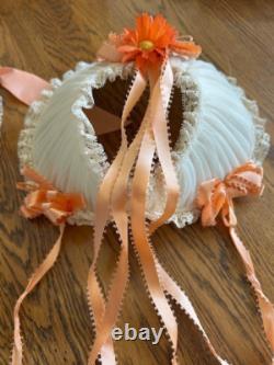 BRU Jne 13 Poupée en porcelaine de reproduction 27'' À resserrer Bouche ouverte Vintage