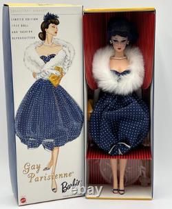 Barbie Gay Parisienne 1959 Repro Demande des Collectionneurs NRFB Édition Limitée Mint