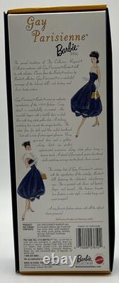 Barbie Gay Parisienne 1959 Repro Demande des Collectionneurs NRFB Édition Limitée Mint