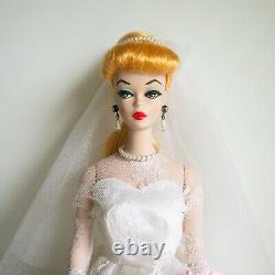 Barbie Poupée Bride Superbe Éramique Porcelaine Blonde Vintage 1958s Japon