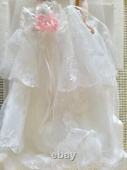 Barbie de mariage vintage 1959 en porcelaine, neuve dans sa boîte, Mattel 1988, édition limitée