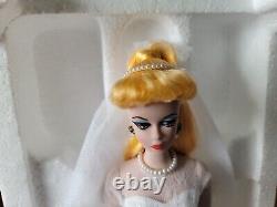 Barbie de mariage vintage 1959 en porcelaine, neuve dans sa boîte, Mattel 1988, édition limitée