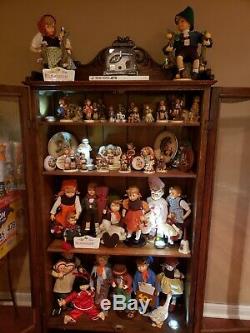 Beaucoup De Vintages Figurines Goebel Hummel Et Dolls Porcelain Avec Corps Doux, Etc.