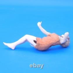 Beauté de BAIN Vintage Poupée en Porcelaine avec Costume en Soie Figurine Art Déco Allemande Années 1920