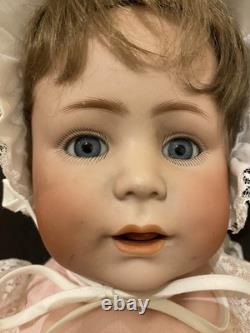 Bébé personnage Simon Halbig extrêmement rare avec visage 1488 très recherché