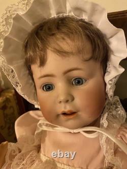 Bébé personnage Simon Halbig extrêmement rare avec visage 1488 très recherché