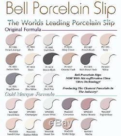 Bell Porcelaine Slip Français Antique