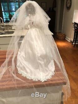 Belle Poupée De Mariage Vintage Hamilton Collection Rarecamilleporcelain Bride