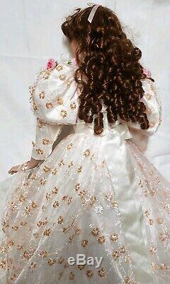 Belle Rustie Victorienne Vintage 003/150 36 Porcelain Doll Avec Support