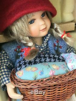 Birgitte Frigast Denmark Doll Rikke Avec Certificat 10 Lnib Vintage Danoise