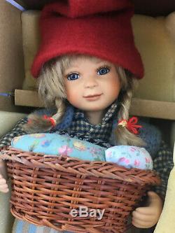 Birgitte Frigast Denmark Doll Rikke Avec Certificat 10 Lnib Vintage Danoise