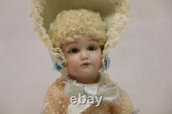 Cathy Hanson Porcelain Doll Sur Le Corps De Compo Avec La Perruque De Laine