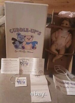 Certificat d'authenticité CUDDLE-UP'S Holly Hunt DEBBIE 0255 sur 2000 #HH 1601 NIB