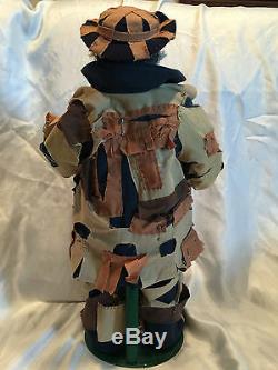 Collectible 100 Ans Coca-cola Emmett Kelly Au Marché Clown Doll