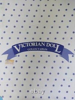 Collection d'héritage royal vintage poupée victorienne Taille limitée 22 1/2