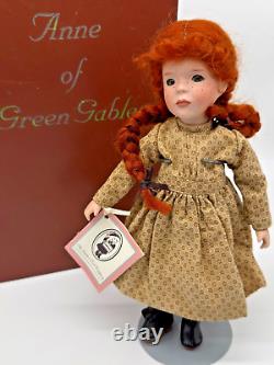 Collection de Bibliothèque Anne de Green Gables LE 175 Bisque et Bois de Wendy Lawton Doll