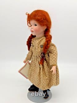 Collection de Bibliothèque Anne de Green Gables LE 175 Bisque et Bois de Wendy Lawton Doll