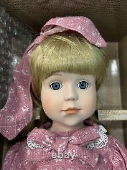 Collection de poupées Vintage Elite 21 poupées victoriennes en porcelaine fine aux cheveux blonds
