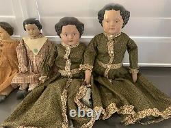 Collection de poupées anciennes et vintage en lot
