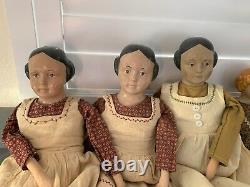 Collection de poupées anciennes et vintage en lot