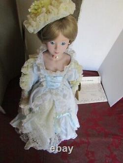 Collection de poupées de prestige vintage Victoria + certificat de nouvelle 16 1/2 pouces.
