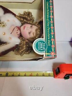 Collection de poupées en porcelaine fine Vintage Angelina Visconti édition limitée 19 NIP