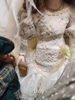 Collection de poupées en porcelaine vintage victorienne de 6 pièces, lot de jouets pour filles, cadeau ancien