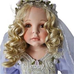 Conceptions en porcelaine de Donna Rubert VTG RUSTIE LeeAnn DOLL 27/750 22 2001 Perles