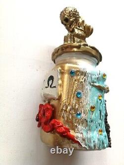 Décorations Maison Poupée Princesse pour Collection Vase Vintage Castello Gothique